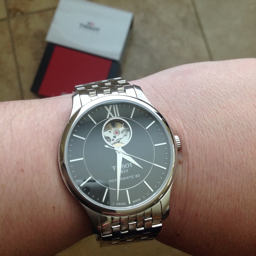Tissot Men's Swiss Automatic Tradition 40mm steel